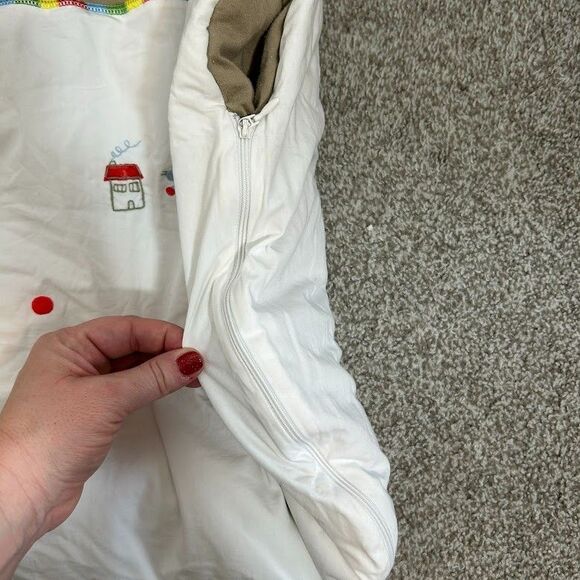 Jacadi Paris Baby Bunting Bag Sleep Sack Stroller Carseat Brode-Main - Picture 6 of 13